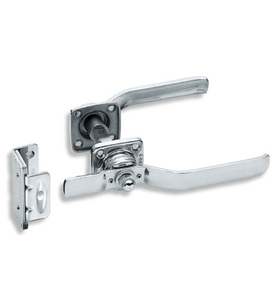 密闭用两面手柄