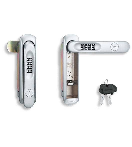 密码锁式平面手柄